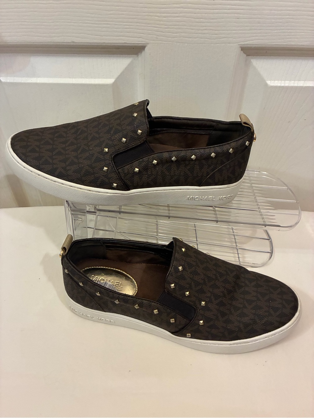 MICHAEL KORS women’s Keaton slip on sneakers size 7.5